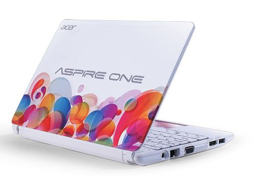 Thiết kế đẹp mắt của chiếc laptop gi&aacute; rẻ Acer Aspire One D270
