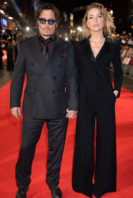 Johnny Depp c&ugrave;ng vợ 