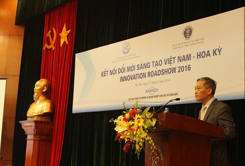 Thứ trưởng Bộ KH&CN Trần Văn Tùng phát biểu tại Hội nghị
