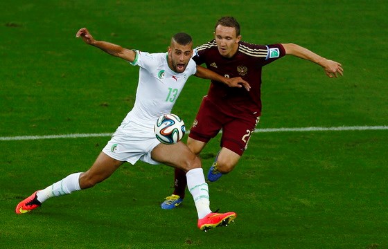 Kết quả tỉ số trận đấu Algeria &ndash; Nga World Cup 2014: 1-1