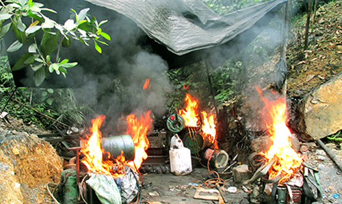 khai th&aacute;c than tại Ho&agrave;nh Bồ Quảng Ninh
