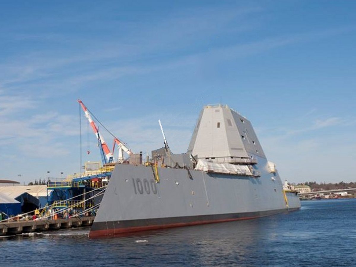 USS Zumwalt l&agrave; si&ecirc;u vũ kh&iacute; của qu&acirc;n đội Mỹ 