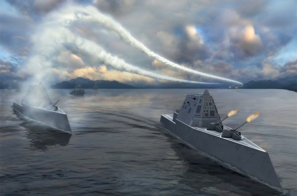 USS Zumwalt được trang bị với rất nhiều thiết bị qu&acirc;n sự v&agrave; vũ kh&iacute; hiện đại