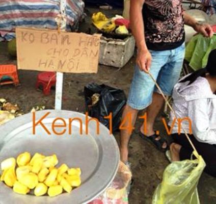 Kh&ocirc;ng b&aacute;n h&agrave;ng cho người h&agrave; nội tại y&ecirc;n tử
