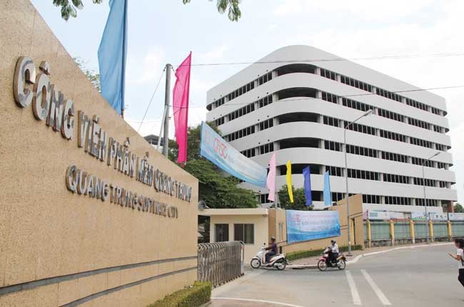 Khu C&ocirc;ng vi&ecirc;n phần mềm Quang Trung - m&ocirc; h&igrave;nh th&agrave;nh c&ocirc;ng thu h&uacute;t v&agrave; ưu đ&atilde;i nh&acirc;n t&agrave;i ở Tp Hồ Ch&iacute; Minh