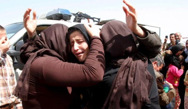 C&aacute;c c&ocirc; g&aacute;i Yazidi được tự do sau một thời gian rơi v&agrave;o tay IS
