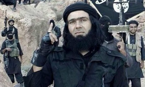 Thủ lĩnh IS Abu Wahib ở tỉnh Anbar, Iraq, bị ti&ecirc;u diệt. Ảnh: Telegraph