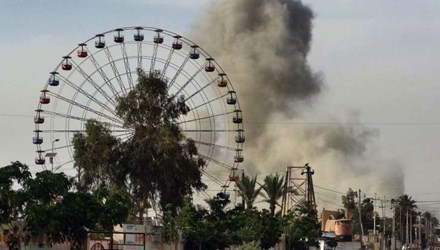 Liên quân không kích gần Ramadi Liên quân không kích gần Ramadi