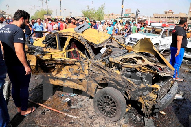 Gần 100 người chết trong 3 vụ tấn c&ocirc;ng kinh ho&agrave;ng của IS ở Iraq