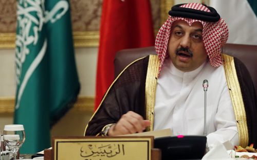 Ngoại trưởng Qatar, &ocirc;ng Khalid bin Mohamed Al-Attiyah 