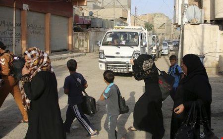 D&acirc;n d&ograve;ng Sunni di tản khỏi Ramadi