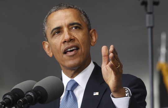 Tổng thống Mỹ Barack Obama tuy&ecirc;n bố Washington sẽ kh&ocirc;ng thay đổi chiến lược chống lại nh&oacute;m khủng bố IS 