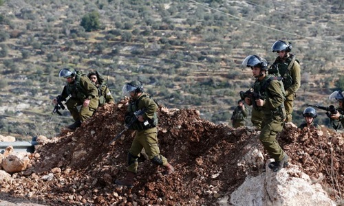 C&aacute;c binh sĩ thuộc lực lượng qu&acirc;n đội Israel
