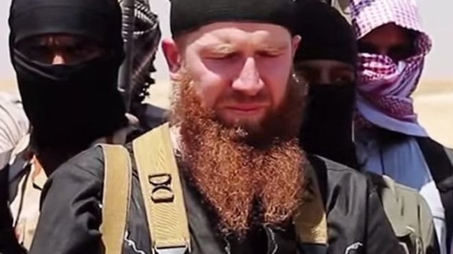 Chỉ huy cấp cao của nhóm khủng b&ocirc;́ IS - Omar Shishani