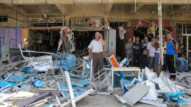 Một vụ đ&aacute;nh bom kinh ho&agrave;ng xảy ra ở Baghdad v&agrave;o ng&agrave;y 19/7/2014