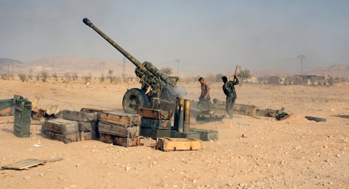 Qu&acirc;n đội Syria n&atilde; ph&aacute;o v&agrave;o vị tr&iacute; của phiến qu&acirc;n khủng b&ocirc;́ IS gần Palmyra
