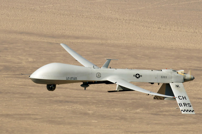 MQ-1 Predator được cho l&agrave; phi&ecirc;n bản mẫu để t&ocirc;̉ chức khủng b&ocirc;́ IS chế tạo m&aacute;y bay kh&ocirc;ng người l&aacute;i 