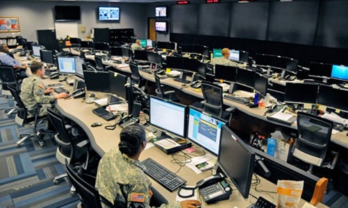 Trung t&acirc;m Điều h&agrave;nh Mạng của qu&acirc;n đội Mỹ ở Fort Gordon