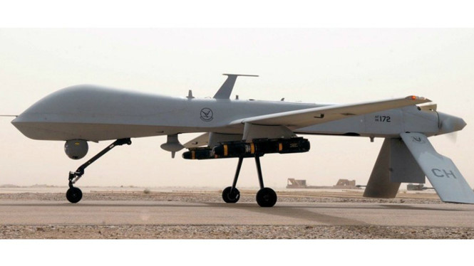 &Yacute; cho UAV Mỹ mượn căn cứ để đ&aacute;nh khủng b&ocirc;́ IS