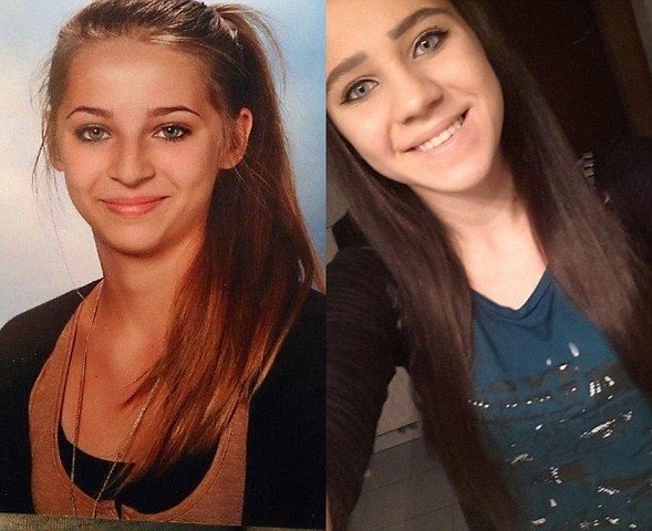 Hai c&ocirc; g&aacute;i sinh sống ở Vienna (&Aacute;o) l&agrave; Samra Kesinovic (tr&aacute;i), 17 tuổi v&agrave; Sabina Selimovic (phải) 16 tuổi