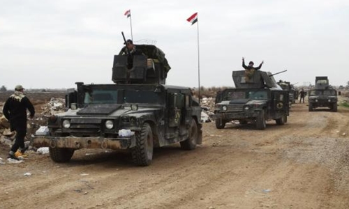 C&aacute;c lực lượng an ninh Iraq tiến qu&acirc;n về trung t&acirc;m th&agrave;nh phố Ramadi ch&ocirc;́ng khủng b&ocirc;́ IS 