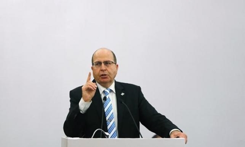 Bộ trưởng Quốc ph&ograve;ng Israel Moshe Yaalon