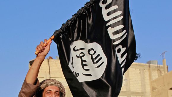 L&aacute; cờ của khủng bố IS tại Syria