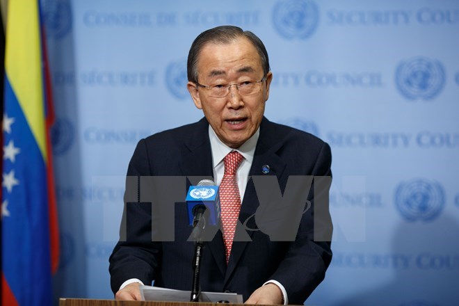 Tổng Thư k&yacute; Li&ecirc;n hợp quốc Ban Ki-moon 