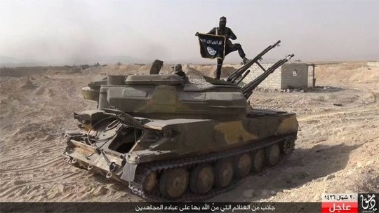 IS đ&atilde; chiếm được thị trấn al-Qaryatain, tỉnh Homs &ndash; Syria