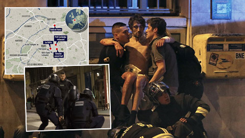 Vụ khủng bố ở Paris l&agrave;m chấn động nước Ph&aacute;p