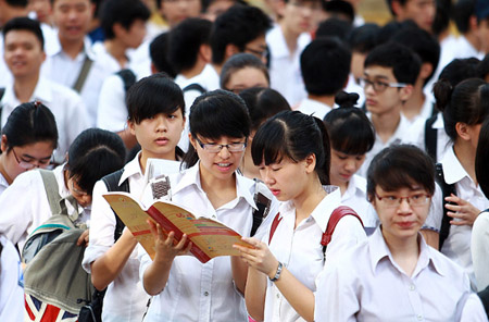 TPHCM tổ chức thi thử nhằm chuẩn bị cho kỳ thi THPT Quốc gia 2015 ch&iacute;nh thức diễn ra v&agrave;o th&aacute;ng 7 