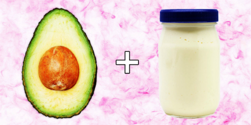 Sử dụng tr&aacute;i bơ hoặc Mayonnaise l&agrave;m đẹp t&oacute;c 