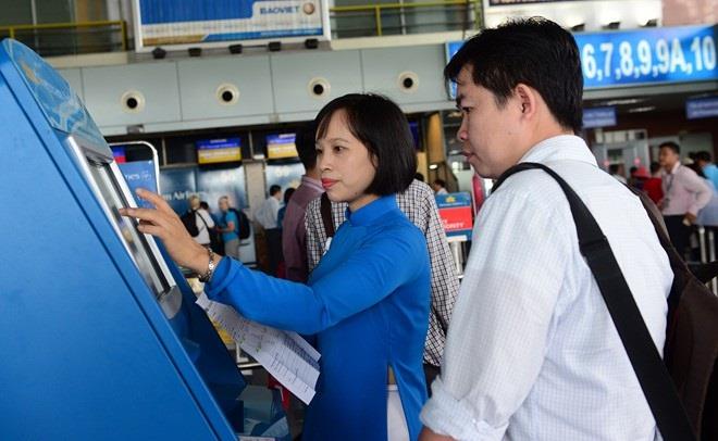 L&agrave;m thủ tục check - in bằng điện thoại