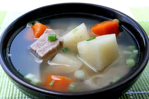 Canh củ cải l&agrave; m&oacute;n ăn gi&uacute;p l&agrave;m trắng da từ b&ecirc;n trong lưu truyền từ xa xưa
