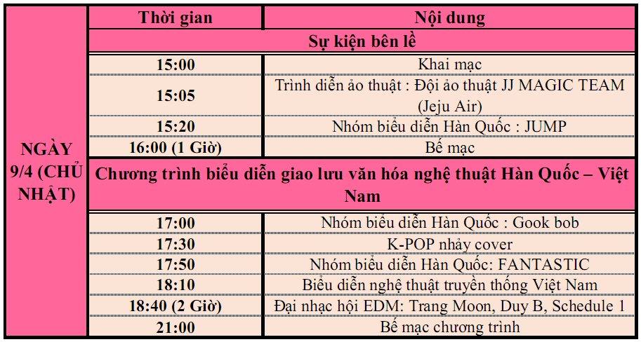 Trải nghiệm kh&ocirc;ng gian văn h&oacute;a H&agrave;n Quốc tại phố đi bộ với h&agrave;ng loạt ban nhạc K-pop