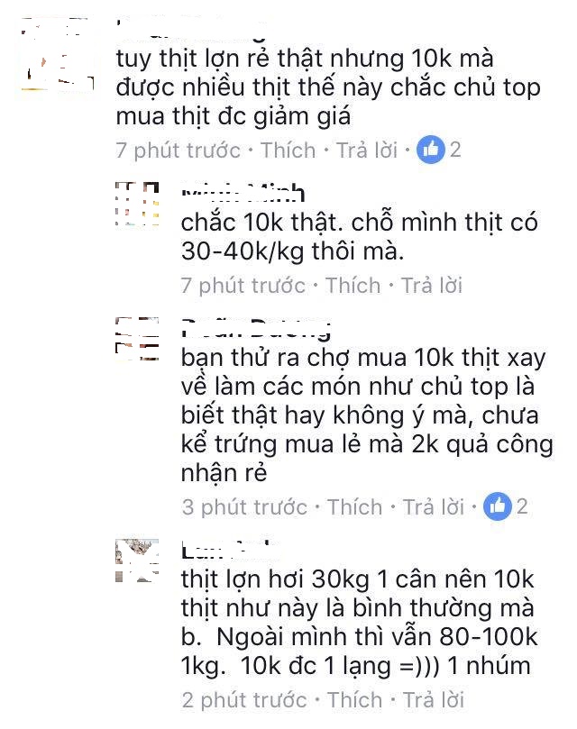 Nhiều &yacute; kiến tr&aacute;i chiều về gi&aacute; cả của bữa ăn n&agrave;y