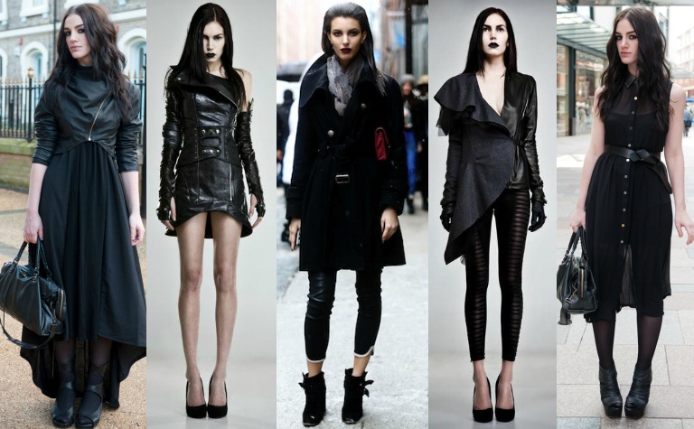 Phong c&aacute;ch thời trang Gothic hướng đến vẻ đẹp lạnh l&ugrave;ng, b&iacute; ẩn của c&aacute;c c&ocirc; g&aacute;i
