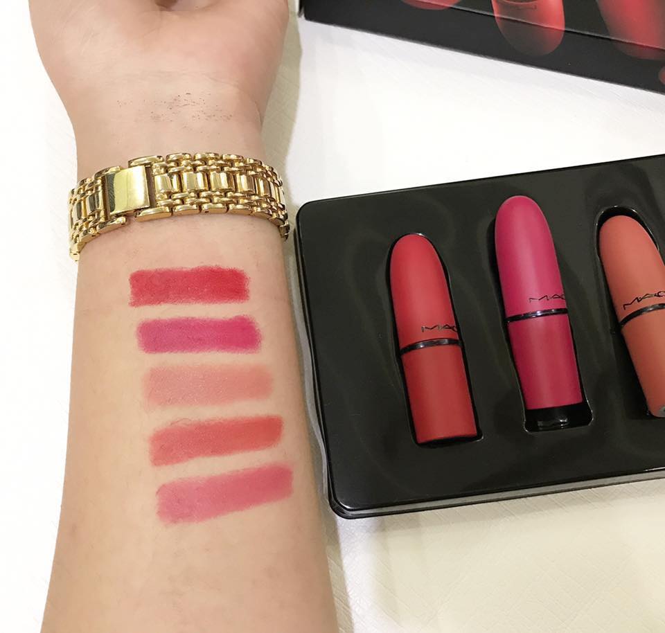 5 t&ocirc;ng m&agrave;u kh&aacute;c nhau của set son M.A.C mini đang khiến d&acirc;n t&igrave;nh 'bấn loạn'