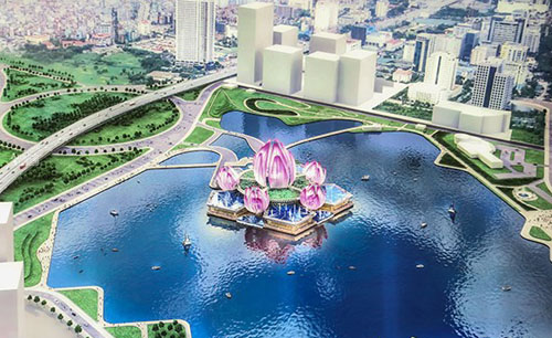 Nh&agrave; h&aacute;t Hoa Sen sắp được khởi c&ocirc;ng được tọa lạc tại quận Cầu Giấy - H&agrave; Nội