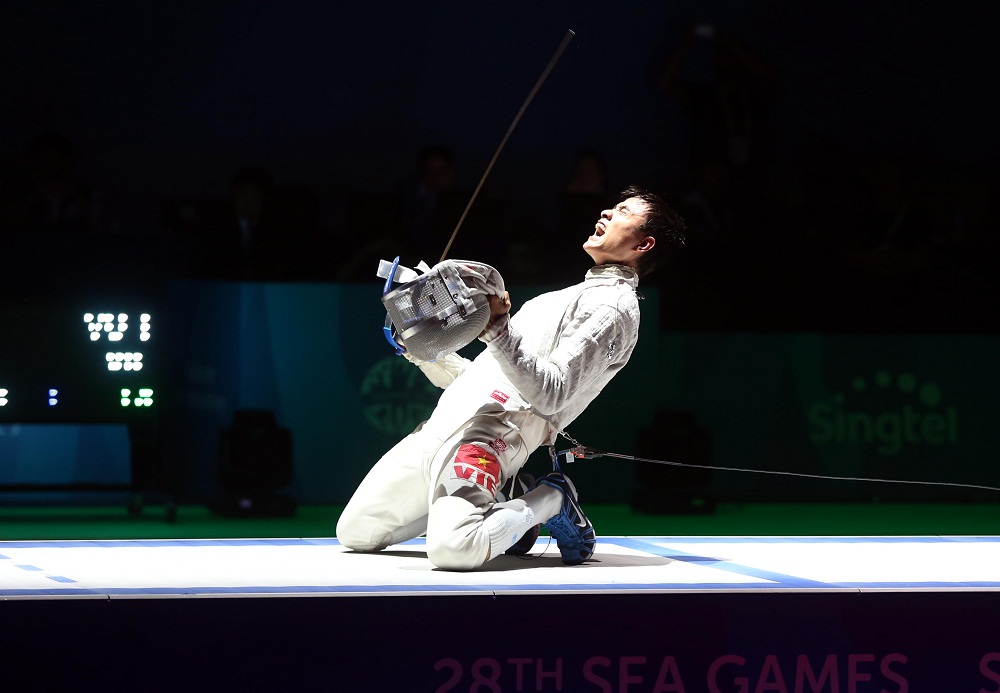 Vũ Th&agrave;nh An li&ecirc;n tiếp c&oacute; được những th&agrave;nh c&ocirc;ng tại SEA Games v&agrave; c&aacute;c giải đấu kiếm trong khu vực v&agrave; tr&ecirc;n thế giới
