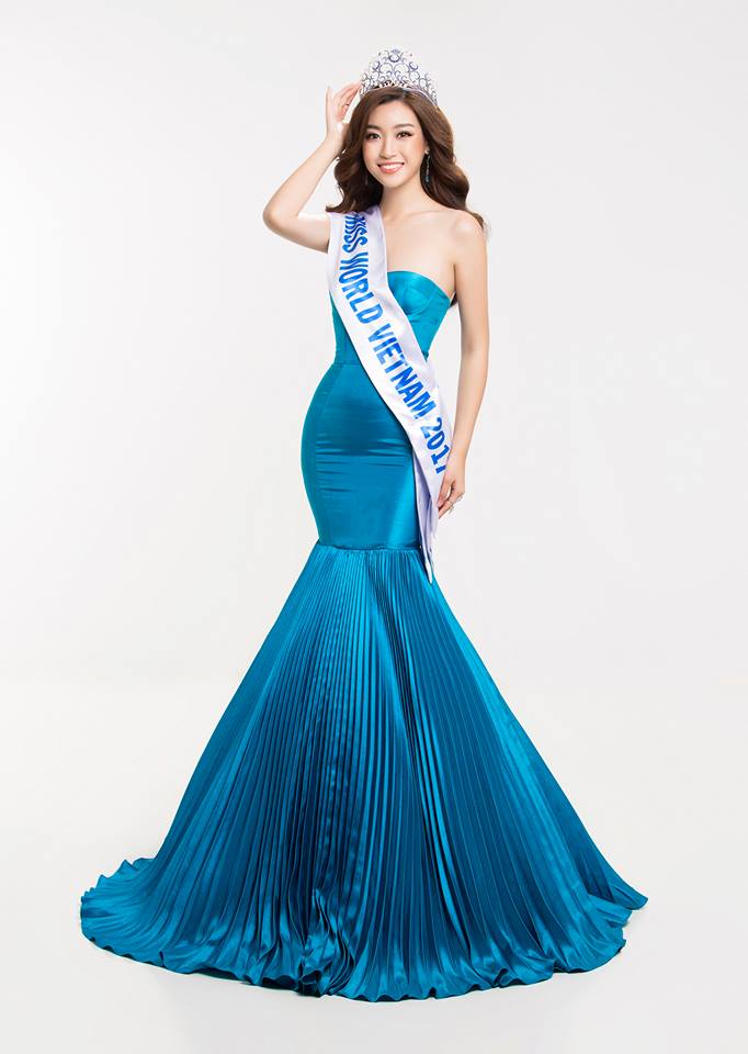 Hoa hậu Đỗ Mỹ Linh l&agrave; đại diện của Việt Nam tham dự Miss World 2017