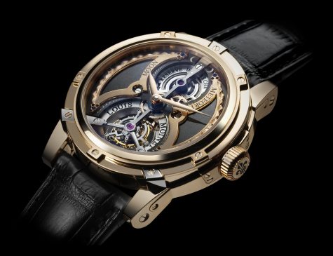 Louis Moinet Meteoris được chế t&aacute;c ho&agrave;n to&agrave;n thủ c&ocirc;ng