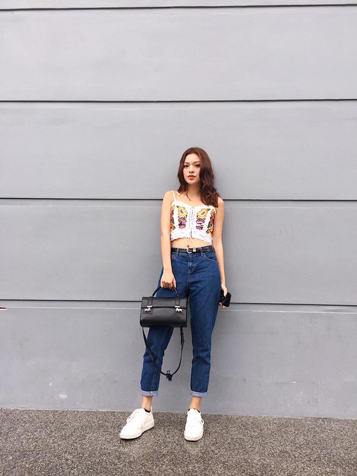 Khả năng mix&match của T&uacute; Hảo cũng v&ocirc; c&ugrave;ng ấn tượng