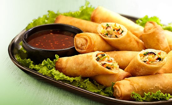 M&oacute;n chả gi&ograve; chay thơm ngon