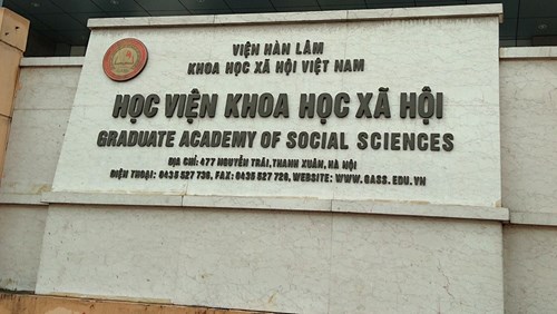 Học viện Khoa học X&atilde; hội đ&atilde; c&oacute; những sai phạm trong đ&agrave;o tạo tiến sĩ