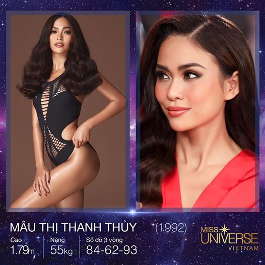 M&acirc;u Thủy tham dự Hoa hậu Ho&agrave;n vũ 2017