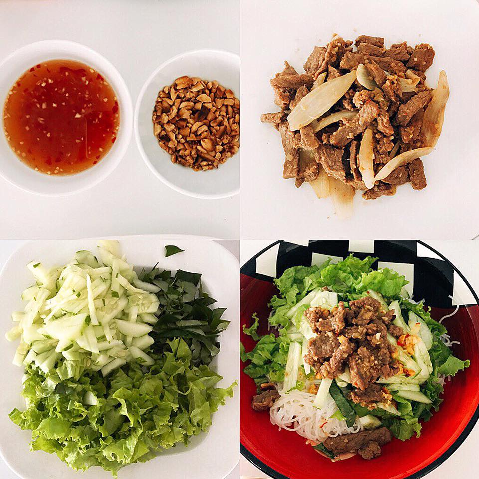 Những m&oacute;n ăn Hoa hậu Đặng Thu Thảo tự tay chế biến