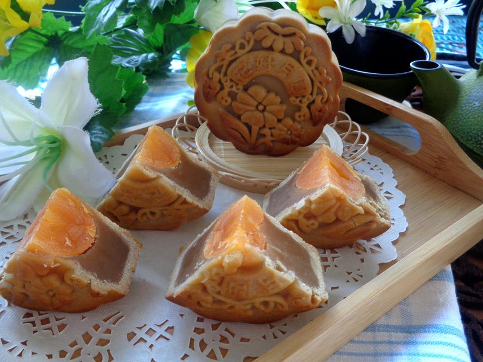 B&aacute;nh nướng nh&acirc;n đậu xanh trứng muối của chủ bếp L&acirc;m Anh Đ&agrave;o