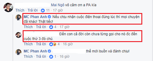 Một chủ FB được cho l&agrave; bạn của Mai Ng&ocirc; đ&atilde; đồng t&igrave;nh với quan điểm của MC Phan Anh