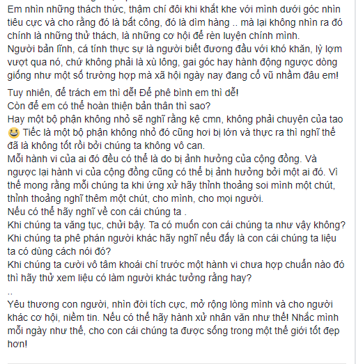 D&ograve;ng trạng th&aacute;i t&acirc;m huyết của MC Phan Anh n&oacute;i về Mai Ng&ocirc; trong cuộc thi Miss Universe Vietnam